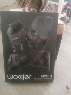 Woojer Vest 🦺 3 perfect for gaming and workouts! Portable bluetooth speaker vest