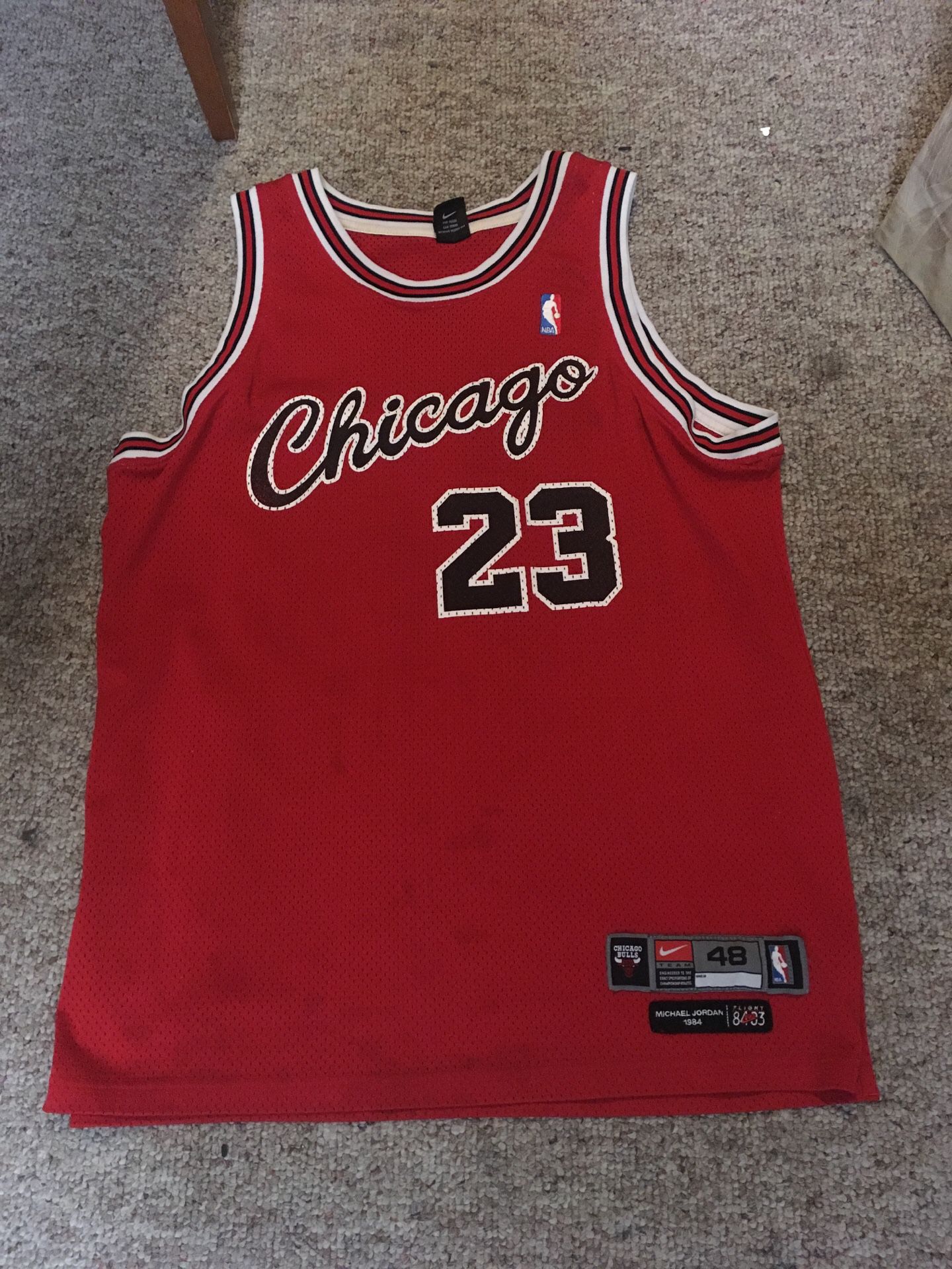 Michael Jordan Bulls jersey Authentic