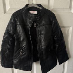 Toddler Faux Leather Jacket 