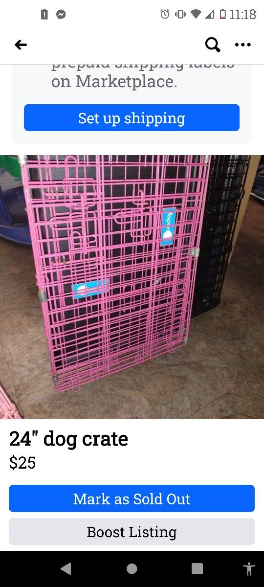24" Dog Kennel