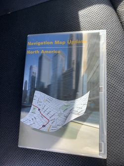 Navigation map for Dodge Ram Uconnect system