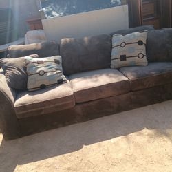 Confirmed Brown Couch 