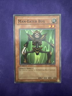 Man-Eater Bug Card