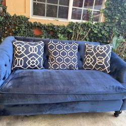 Blue Sofa 