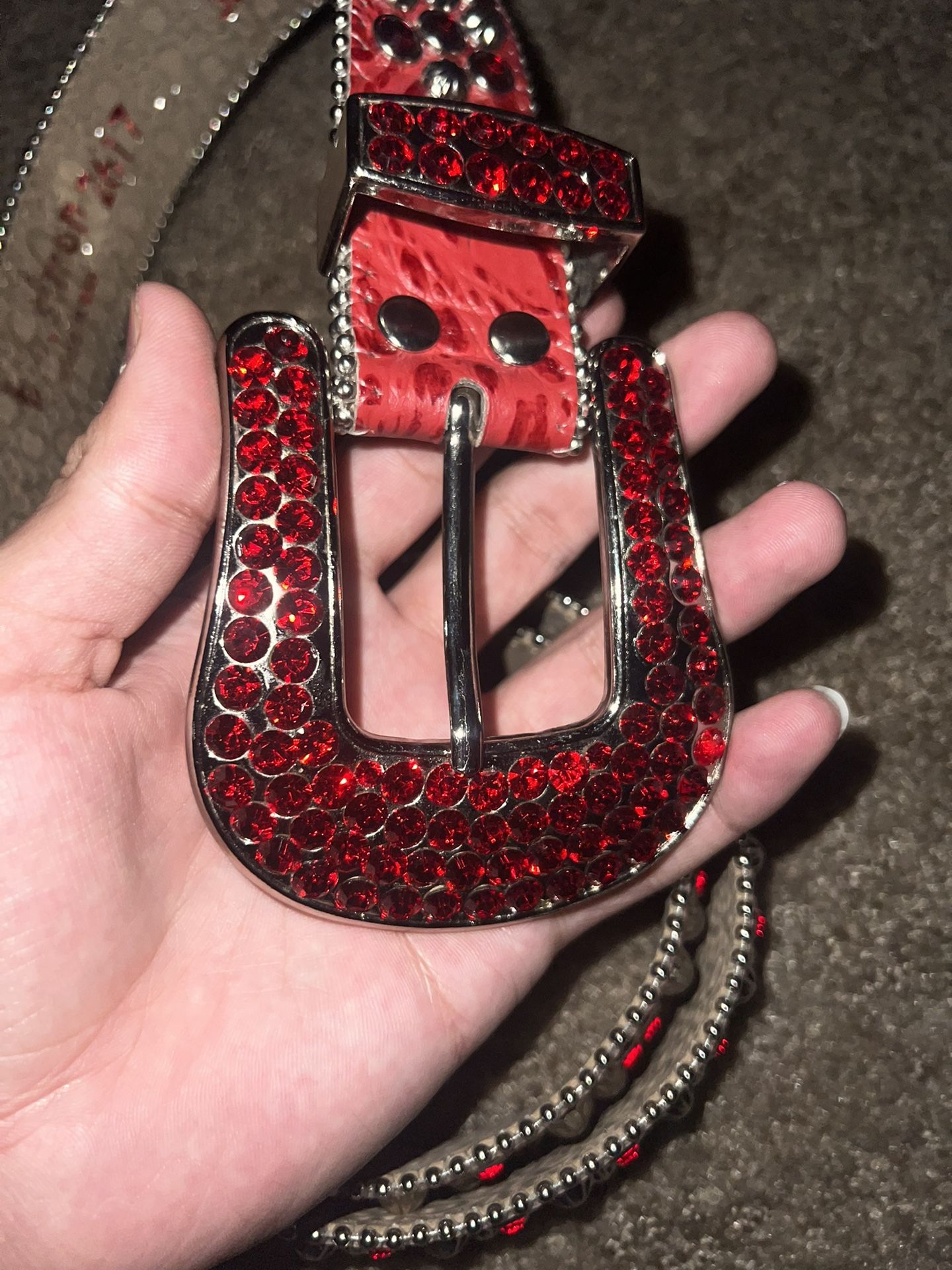 Simon Belt Red Lavasan 250$