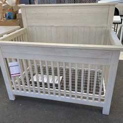 New! Ti Amo Bel Amore Channing Convertible Crib - Sea Washed Pine