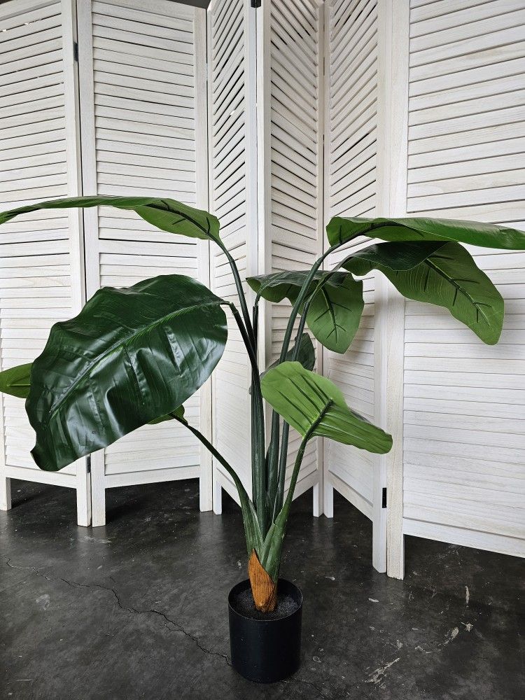Faux Plant Artificial - Birds Of Paradise