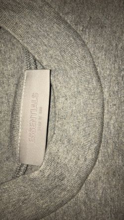 Fear of God Essentials 1977 Gray T-Shirt legit