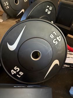 Nike bumper plates