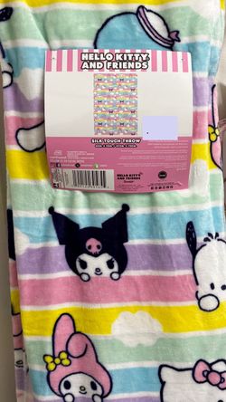 Hello Kitty and Friends Silk Touch Throw Blanket