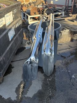 1961 Chevy Impala One Piece Front And Back Bumper
