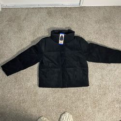 Levi’s Gold Tab Black Corduroy Jacket L Puffer Quilted Warm Bubble Coat NWT