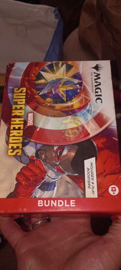 Sealed Magic: The Gathering Marvel Super Heroes Bundle №2 - Captain America - 9 Play Boosters