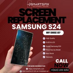 Samsung Galaxy S24 Screen Replacement Display | Premium & Aftermarket | OLED & LCD