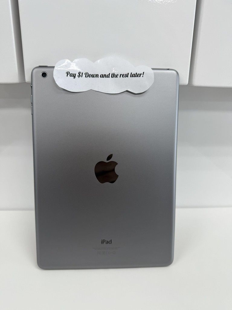Ipad Air 1 - Payments Available - Pay $1 Down To take It home