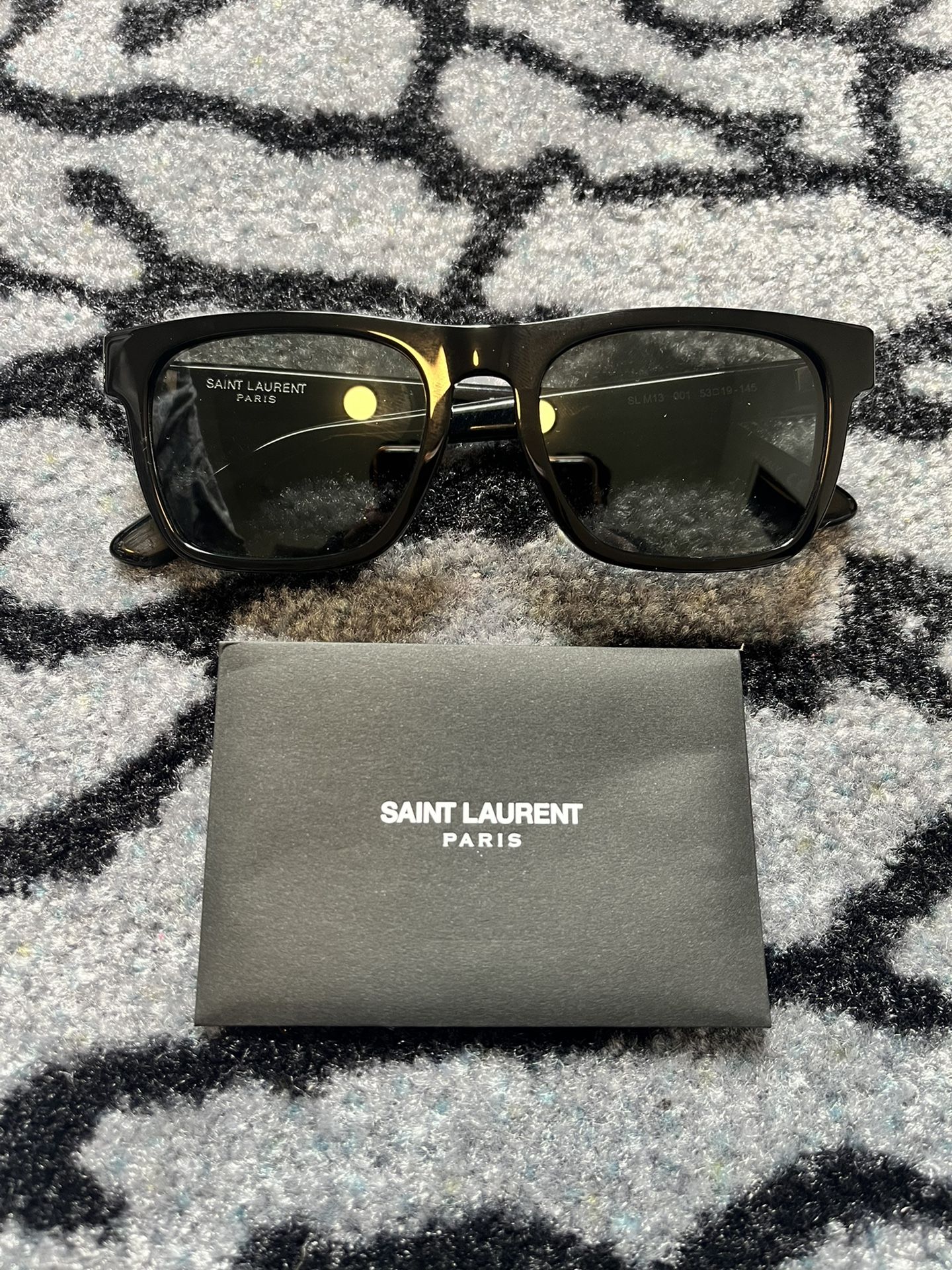 Unisex YSL Yves Saint Laurent Polarized Sunglasses