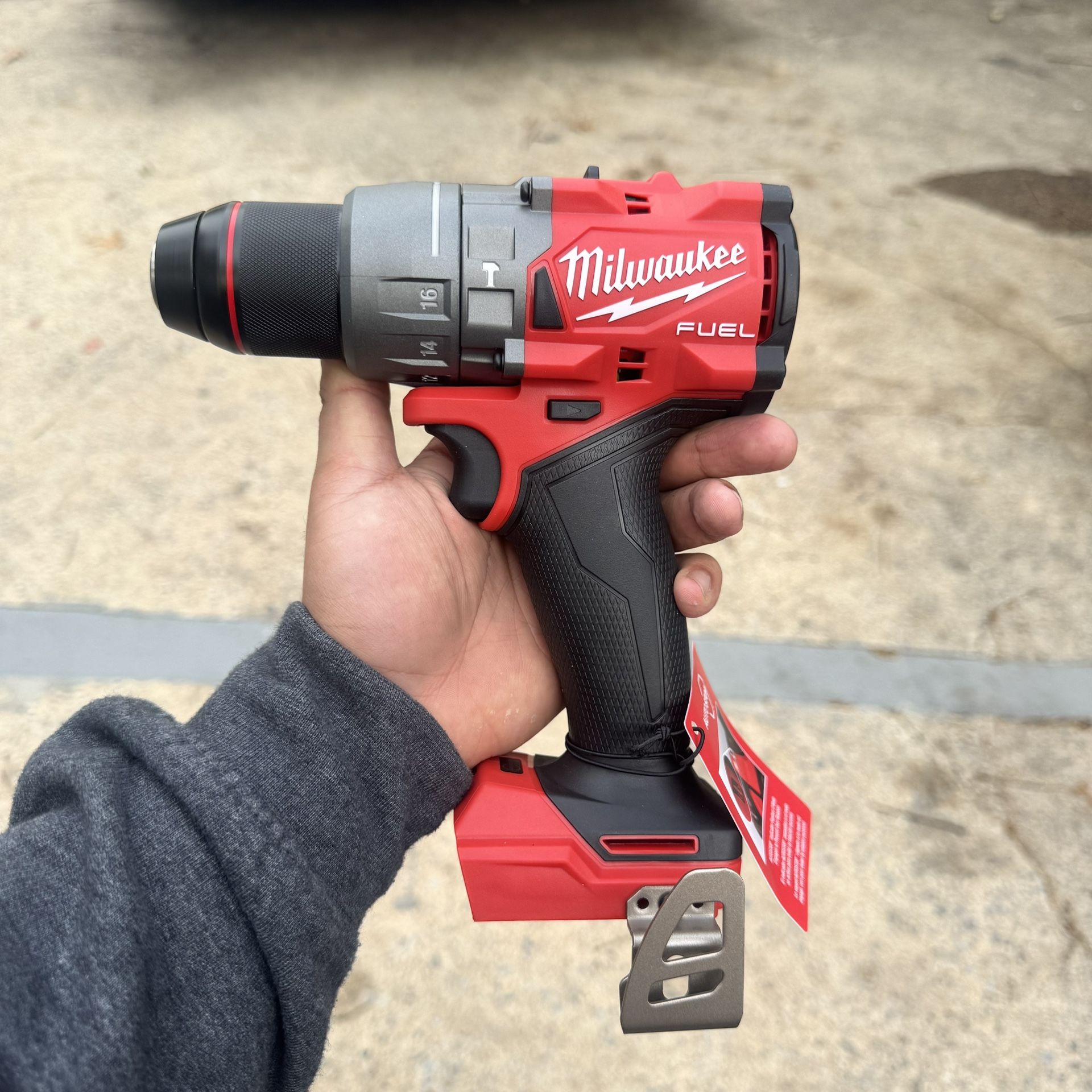 Milwaukee M18 FUEL 18V Lithium-Ion Brushless Cordless 1/2 in. Hammer Drill/Driver (Tool-Only)