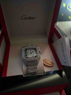 Cartier iced 🧊 out watch