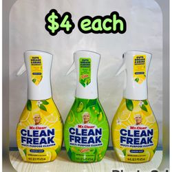 Mr. Clean CLEAN FREAK Multi~Purpose Cleaner 16 fl oz each, $4 each 