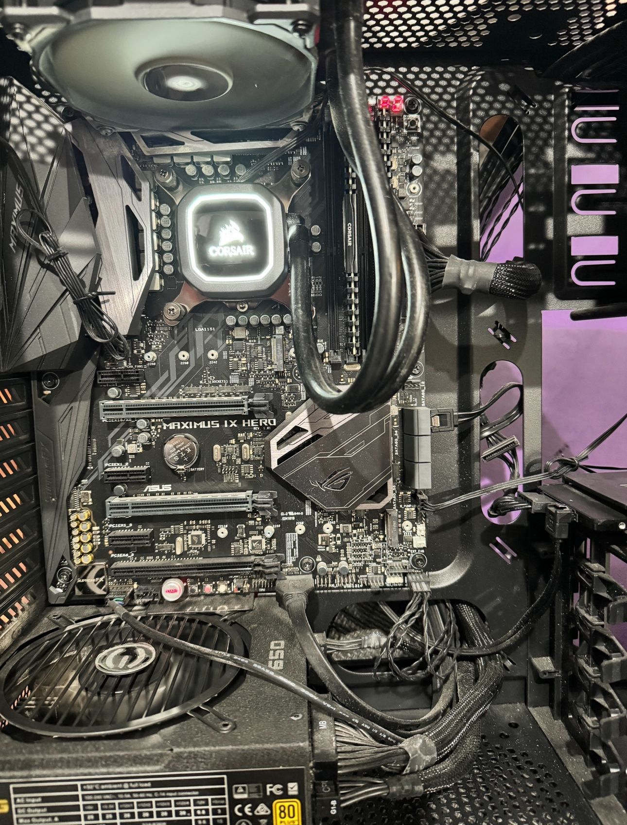 Desktop Computer i7700k Water Cooled AIO