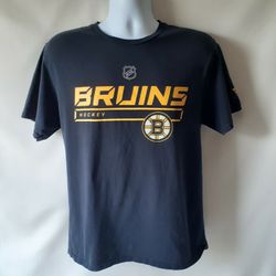 Boston Bruins men's black short sleeve t-shirt size M 