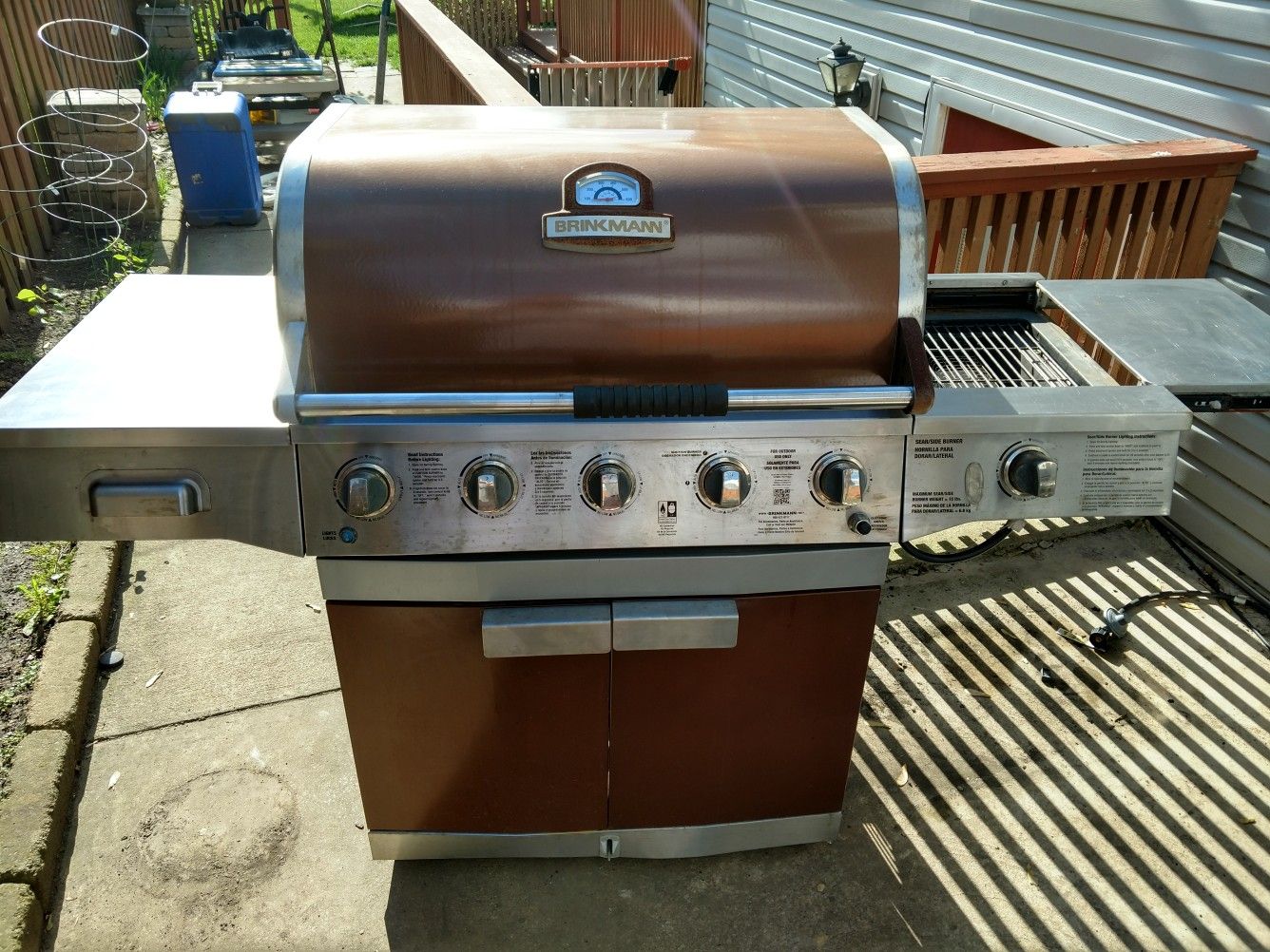 Brinkmann 5 burner Grill for Sale in Lombard, IL OfferUp
