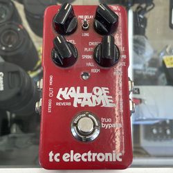 Tc electronic hall of fame reverb pedal