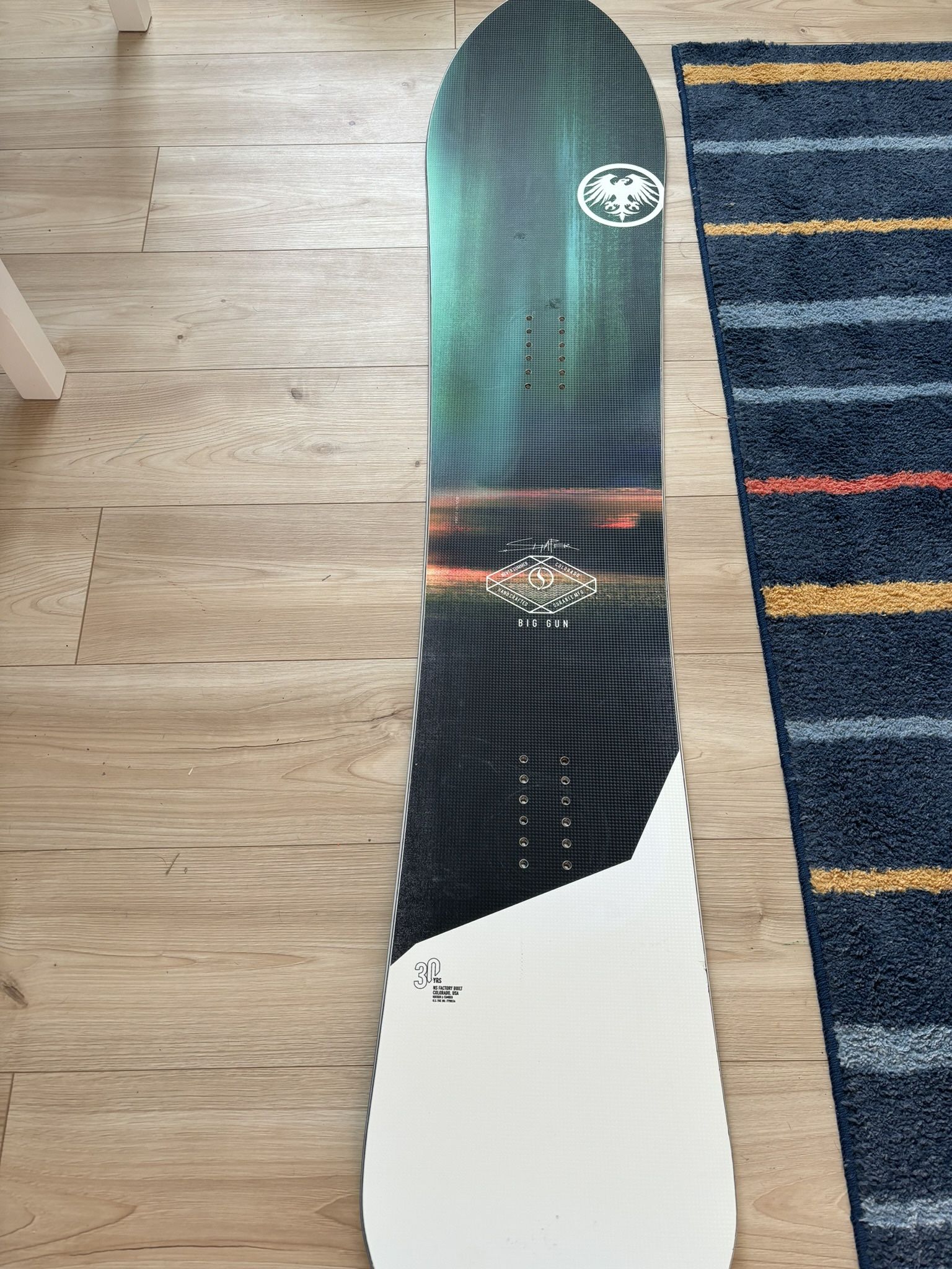 Never summer Big Gun 161 Snowboard