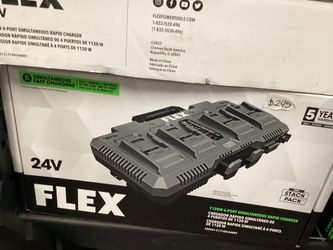 FLEX 24V 4-Port Chargers $240