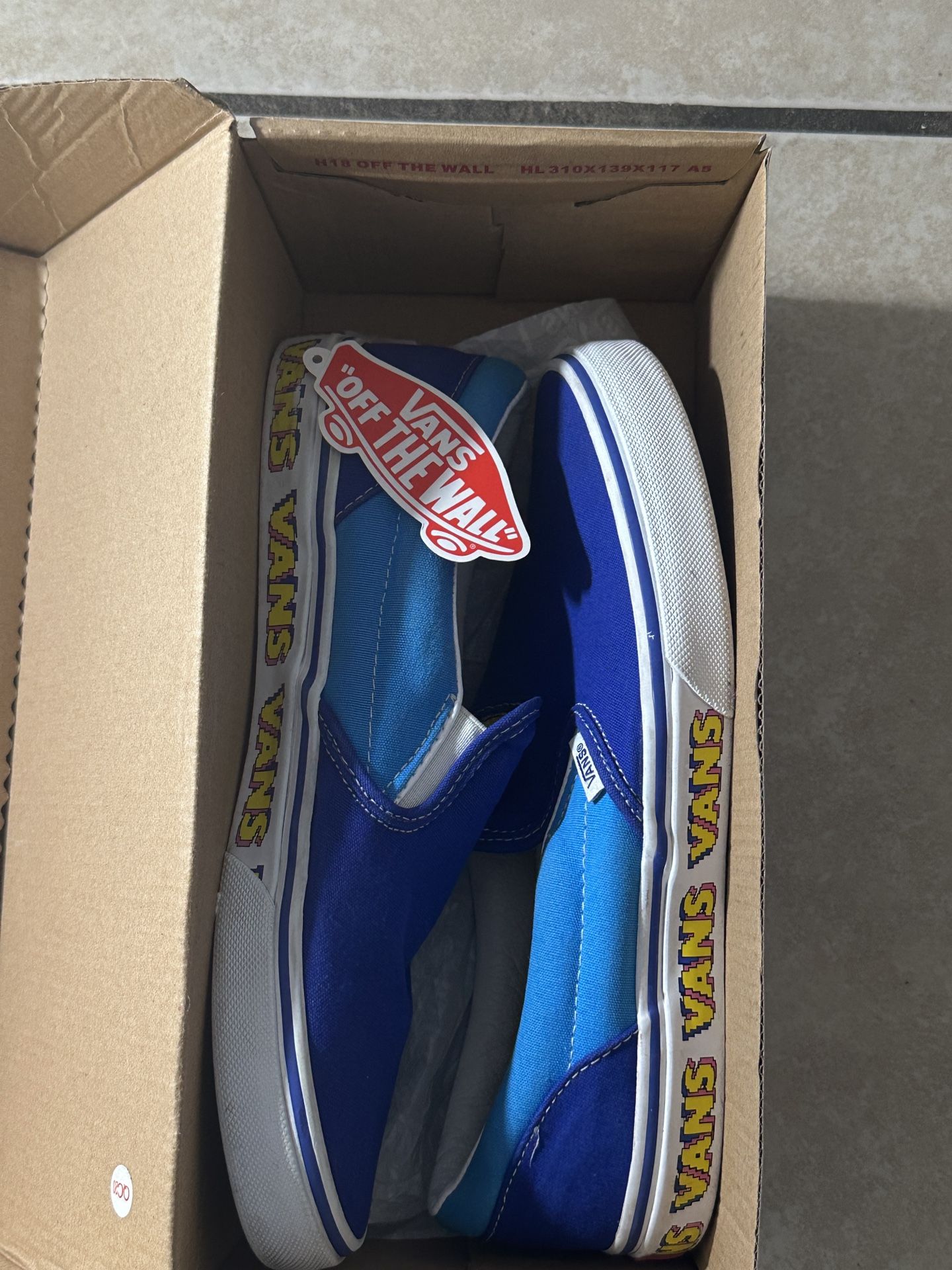 Slip-on Arcade Blue