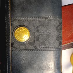 Vintage Coach Leather Wallet