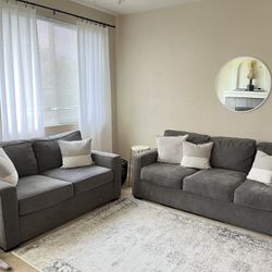 Grey Couch Set $800