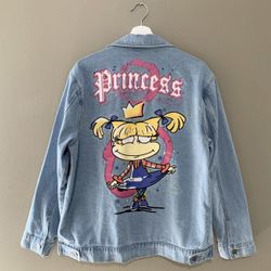 Mini Rugrats Princess Angelica Denim Jacket - Ligh