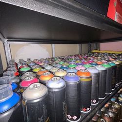 Montana Black Spray Paint 