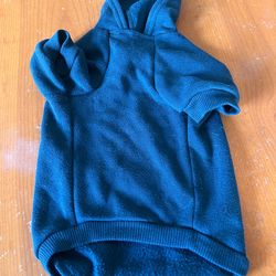 Green Dog Hoodie, size small.