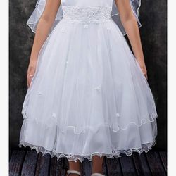 Flower 🌼 Girl Dress Pr Communion Dize 6 
