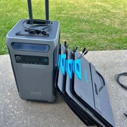 Anker Solar Generator and Solar Panels