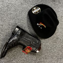 Botas Vaqueras Con Texana Set Varias Medidas