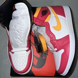 Jordan 1 Light Fusion Red