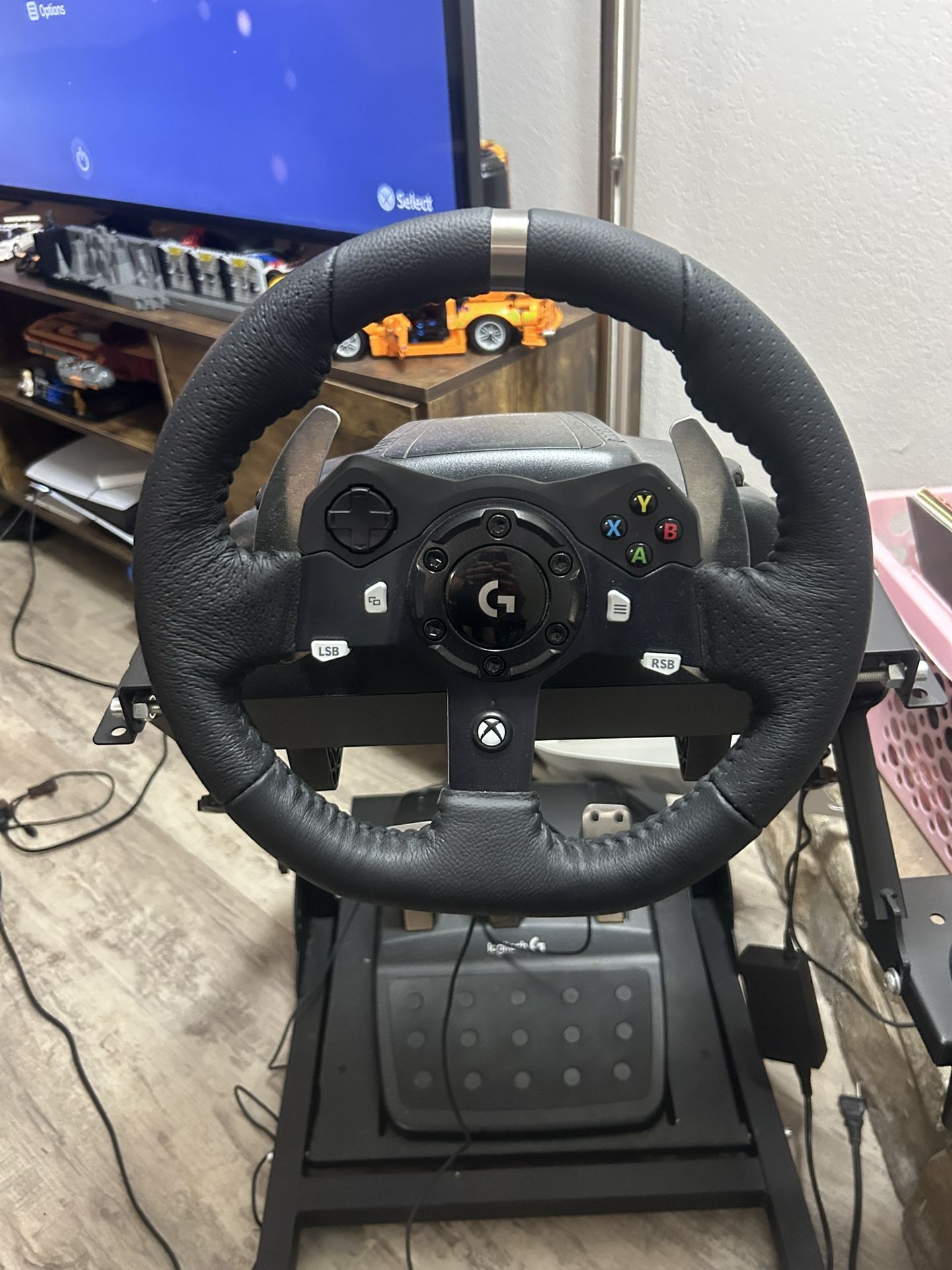 logitech g Gaming steering wheel 