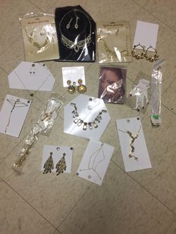 Woman jewelry start from five dollars to $30