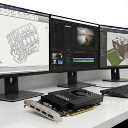 NVIDIA Quadro P2200 5GB GDDR5X Graphics Card, 4X Display Ports, Pulled Working