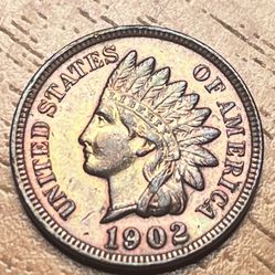 1902 Indian Head Penny 