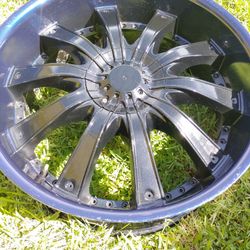 22 " Wheels (Rims) very nice, new paint, need gone....make offer!!!