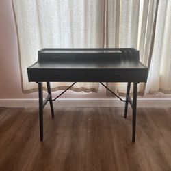 Anthropology Odion Navy Blue Desk With Drawers