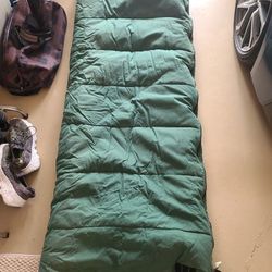 Sleeping Bag Camping Green - Huntas's Classic +20°