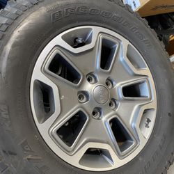 Jeep Wrangler Wheels 17”