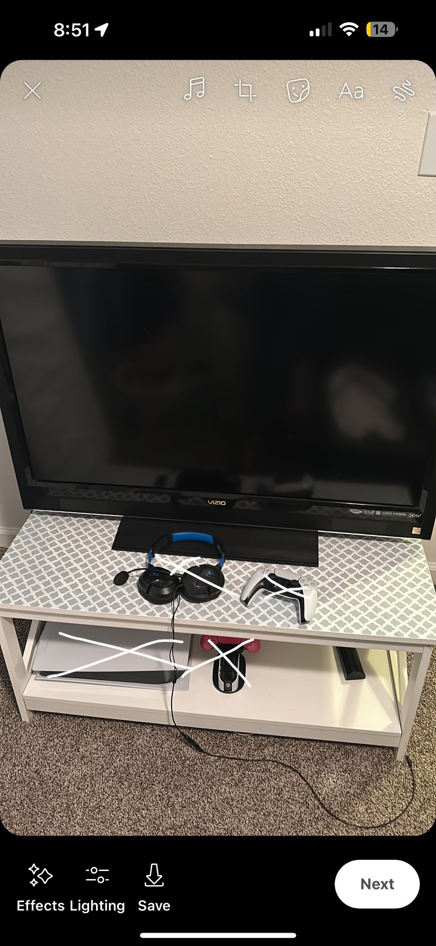 Tv And stand 