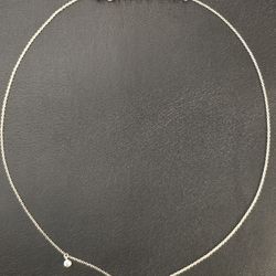 Silpada Sterling Silver 20" Chain w/Freshwater Cultered Pearl Pendant Necklace