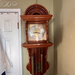 Vintage Wooden Clock